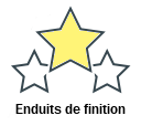 Enduits de finition