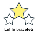 Enfile bracelets