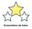 Ensembles de futon