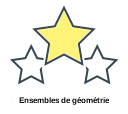 Ensembles de géométrie