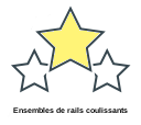 Ensembles de rails coulissants