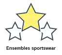 Ensembles sportswear