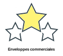 Enveloppes commerciales