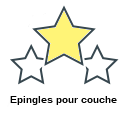 Epingles pour couche