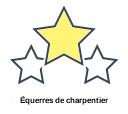 Équerres de charpentier