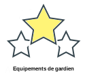 Equipements de gardien