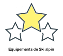 Equipements de Ski alpin