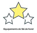 Equipements de Ski de fond