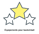 Équipements pour basket-ball