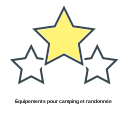 Équipements pour camping et randonnée