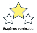 Étagčres verticales