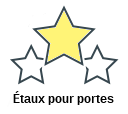 Étaux pour portes