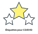 Étiquettes pour CD/DVD
