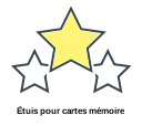 Étuis pour cartes mémoire