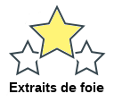 Extraits de foie