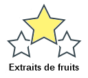 Extraits de fruits