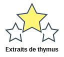 Extraits de thymus