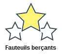 Fauteuils berçants