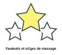 Fauteuils et sičges de massage