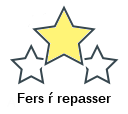 Fers ŕ repasser