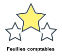 Feuilles comptables