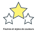 Feutres et stylos de couleurs