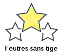 Feutres sans tige