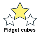 Fidget cubes