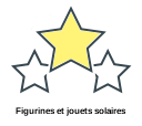 Figurines et jouets solaires