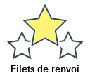 Filets de renvoi