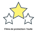 Films de protection ŕ bulle