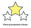 Films de protection d'écran