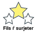 Fils ŕ surjeter