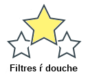 Filtres ŕ douche