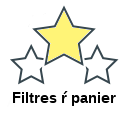 Filtres ŕ panier