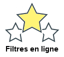 Filtres en ligne