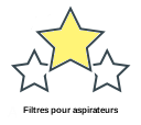 Filtres pour aspirateurs