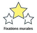 Fixations murales