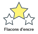 Flacons d'encre