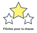 Flčches pour la chasse