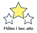 Flűtes ŕ bec alto