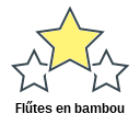 Flűtes en bambou