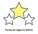 Fonds de cages et litičres