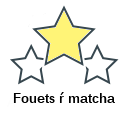 Fouets ŕ matcha