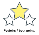 Fouloirs ŕ bout pointu
