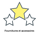 Fournitures et accessoires