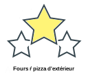 Fours ŕ pizza d'extérieur