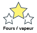 Fours ŕ vapeur