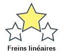 Freins linéaires