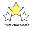 Fruits chocolatés